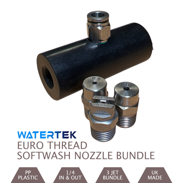 Softwash WFP Euro Adaptor Screw Connect Bundle